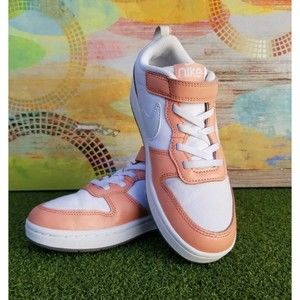 Nike Boys Court Borough Low SE DM1217-100 Low Top Sneakers - Size 2.5Y